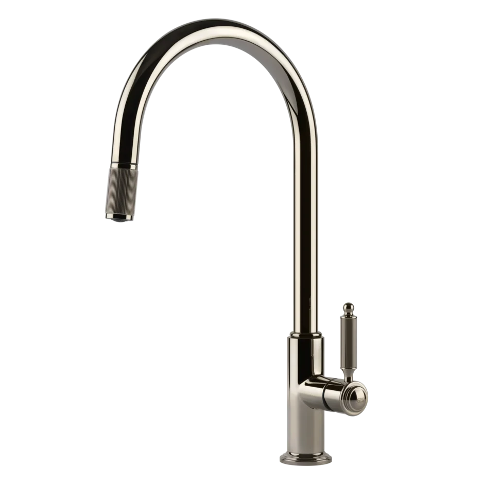 Смеситель для раковины 60622 720 Gessi Venti20 НИКЕЛЬ PVD 60622720