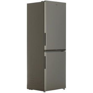 9236260 Холодильник с морозильником   Candy CFN6185S серебристый