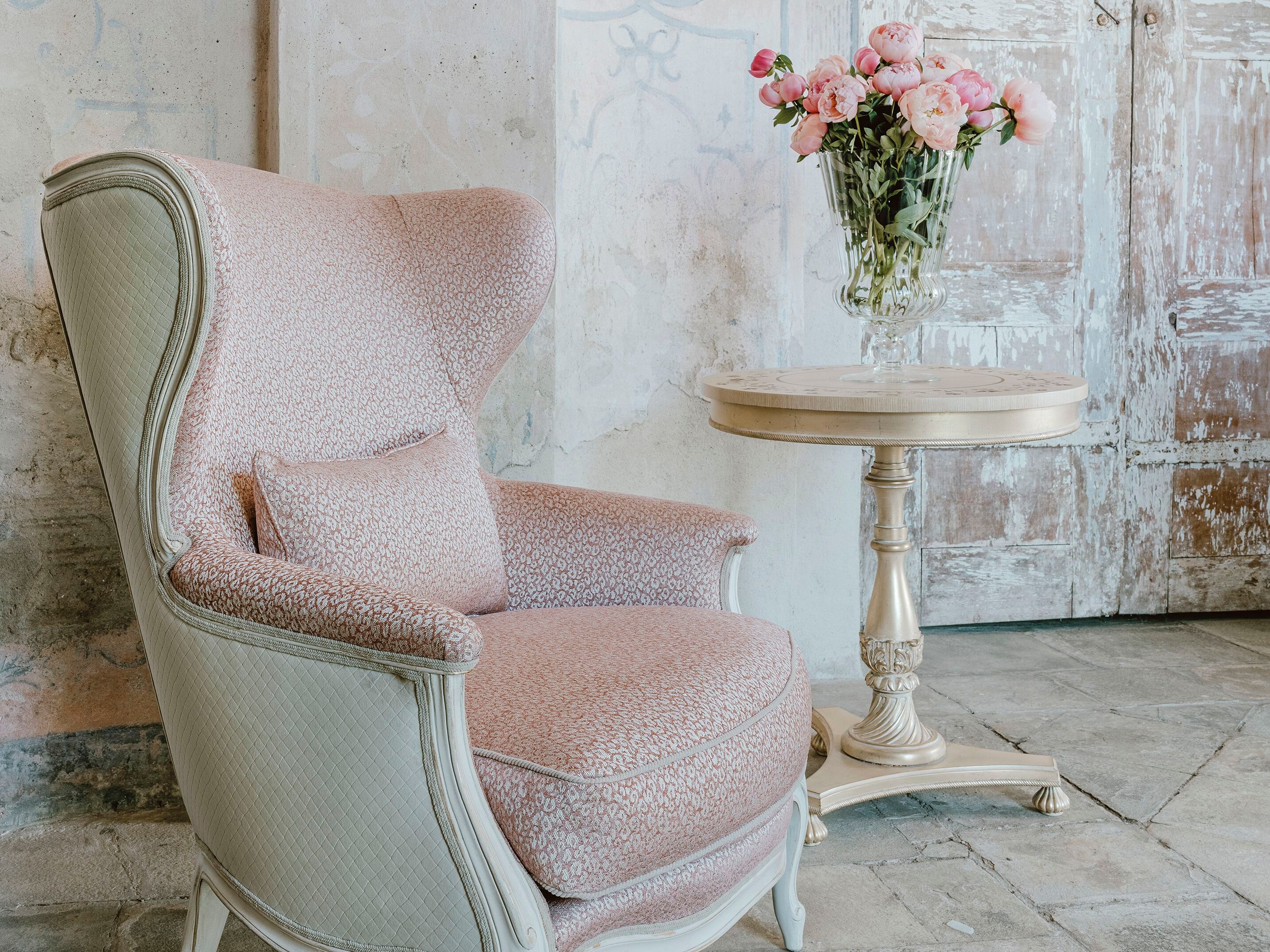 Круглый деревянный журнальный столик для гостиной Bellotti Ezio Cromie ARCH-00106884 - Вид №3