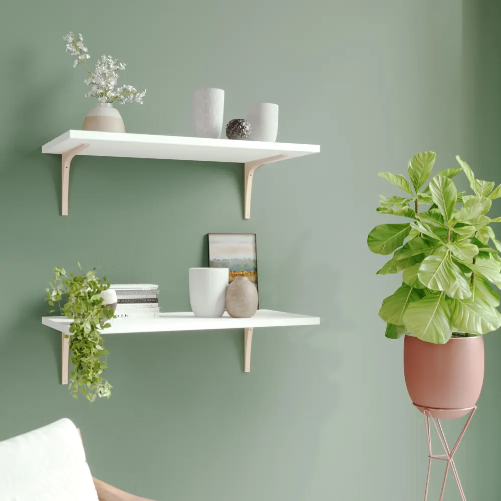 Кронштейны Spaceo для полок 20×30 см с нагрузкой 30 кг 85002134 STLM-1398959 - Вид №3