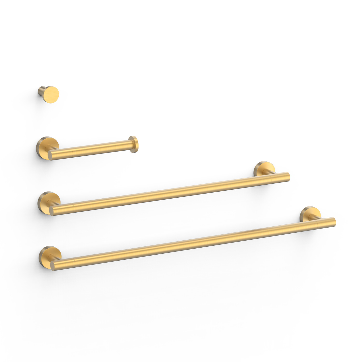 Набор из 2 полотенцесушителей + 1 держателя для полотенец + 1 вешалки-09598102OM TRES Redondo