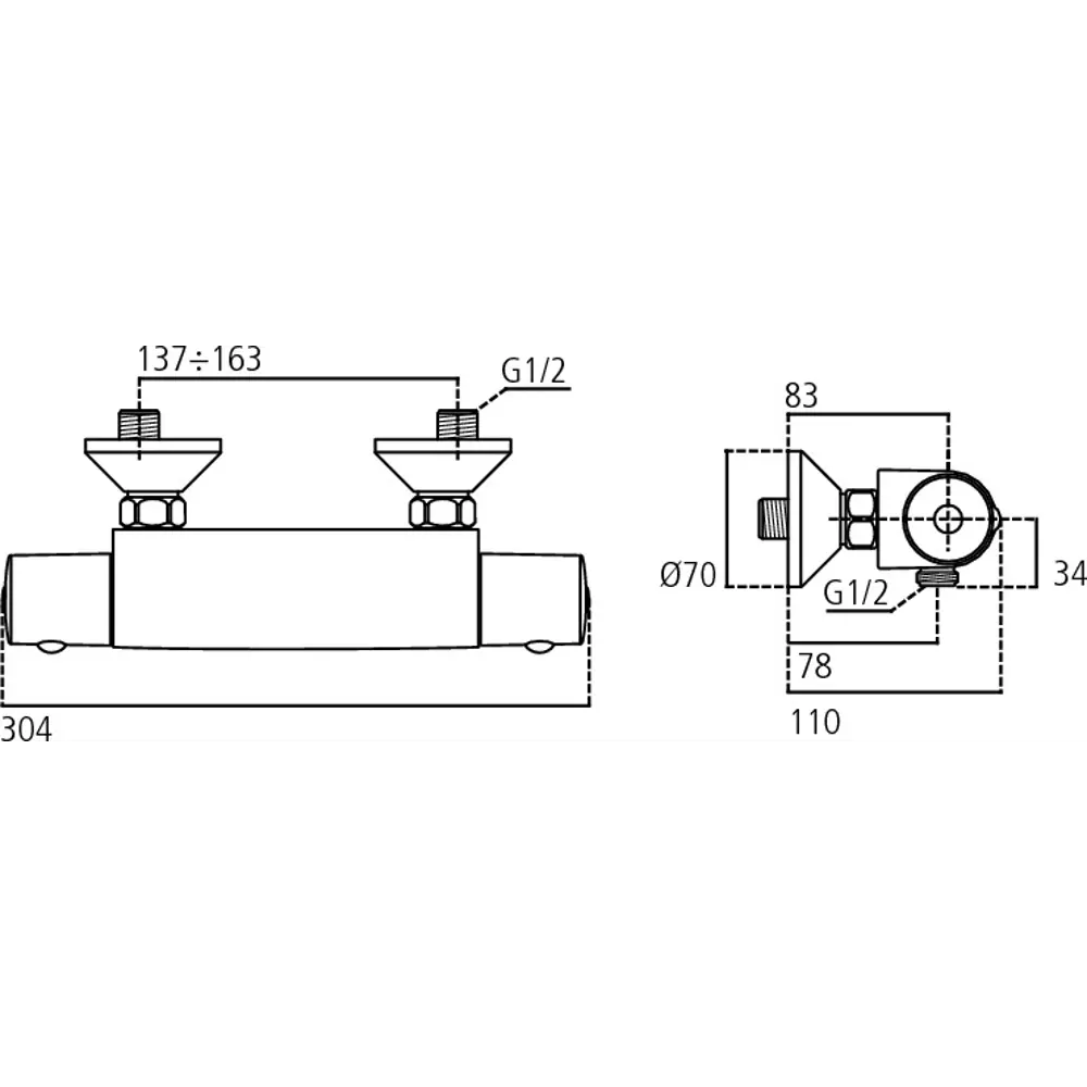 Термостат для душа Ideal Standard Ceratherm A6367AA цвет хром 16423294 STLM-2004195 - Вид №4