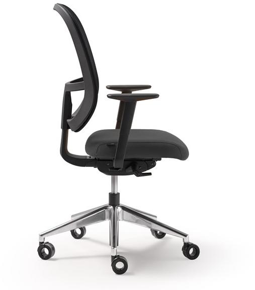 Quinti Sedute Кресло руководителя вращающееся с 5-ю спицами и подлокотниками Delta up sun-id-1410726 - Вид №2