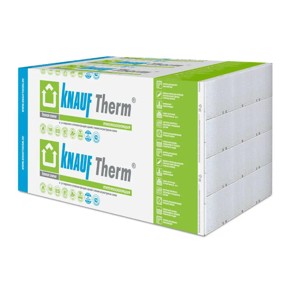 Пенополистирол Knauf Therm Теплая стена 1200x600x150 мм 85066623 STLM-2148140 