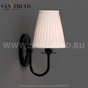 PS050MA Абажур настенный 28 см Черный Globo Paestum Италия Ceramica Globo