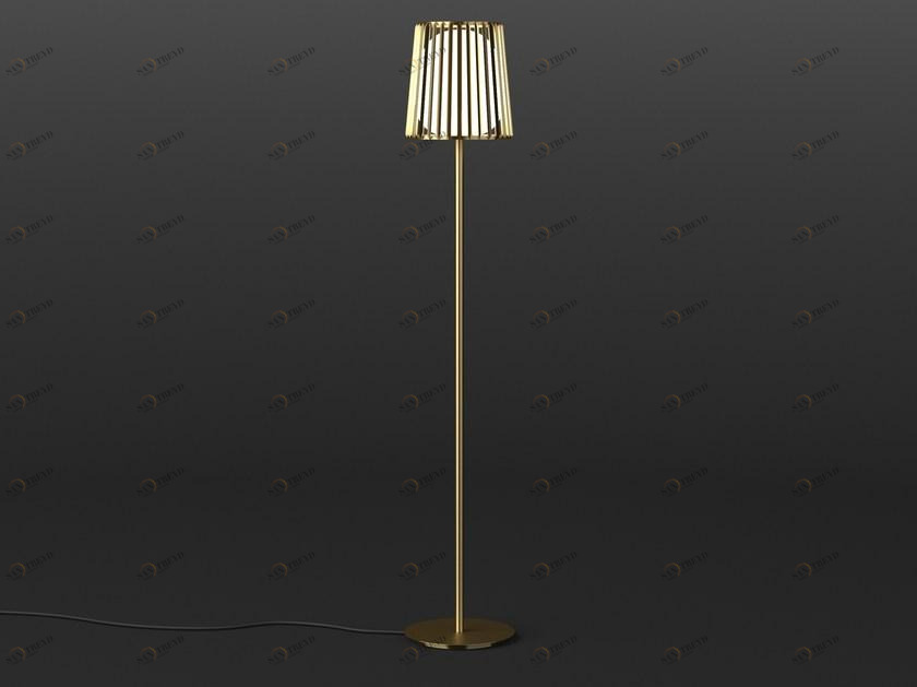 Quasar Светодиодный торшер прямого света из латуни Julia sun-id-1499494