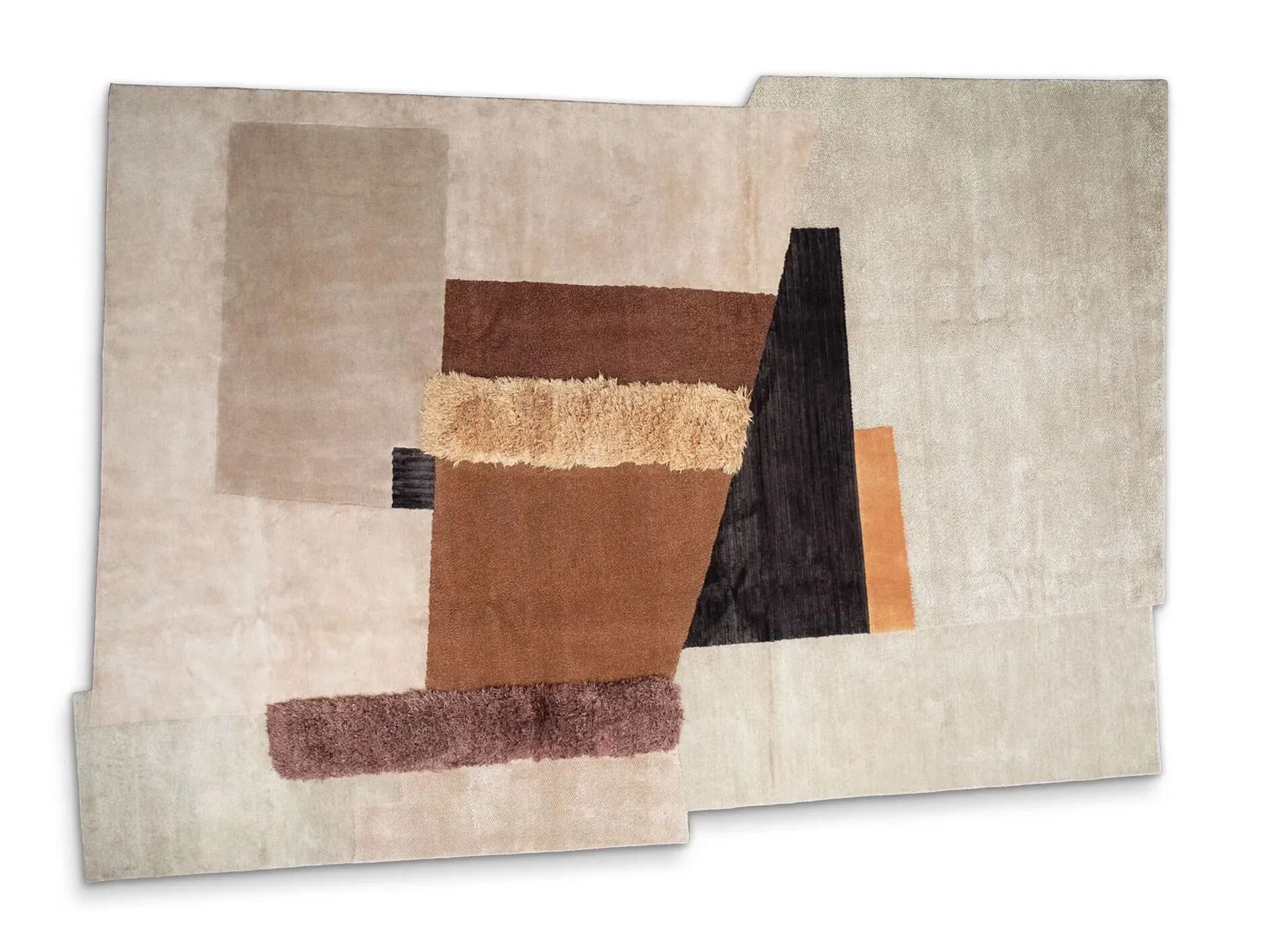 Ковер ручной работы с геометрическим рисунком Baxter Himani ARCH-00054247 - Вид №1