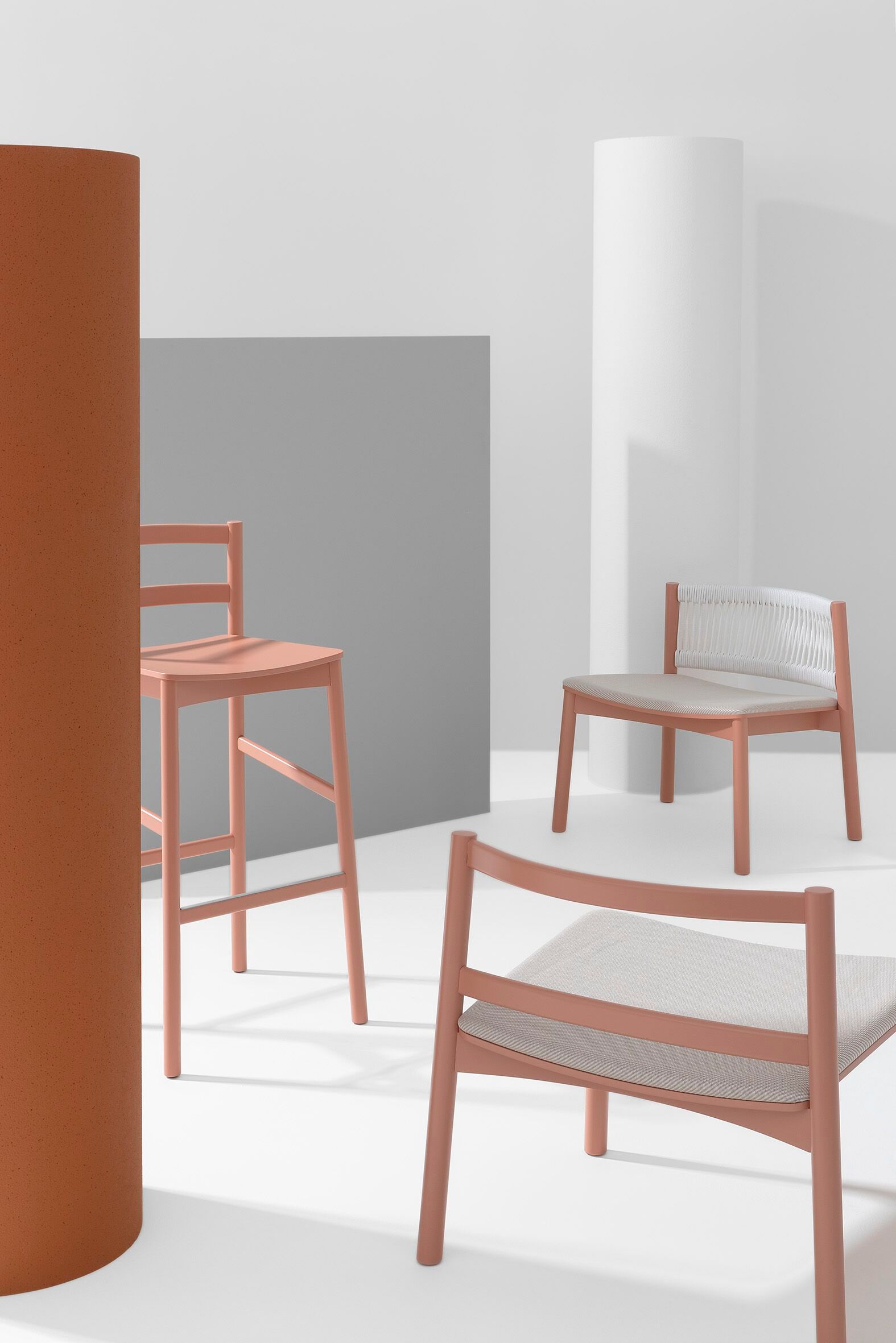 Кресло из бука с мягким сиденьем Billiani Load ARCH-00119541 - Вид №2