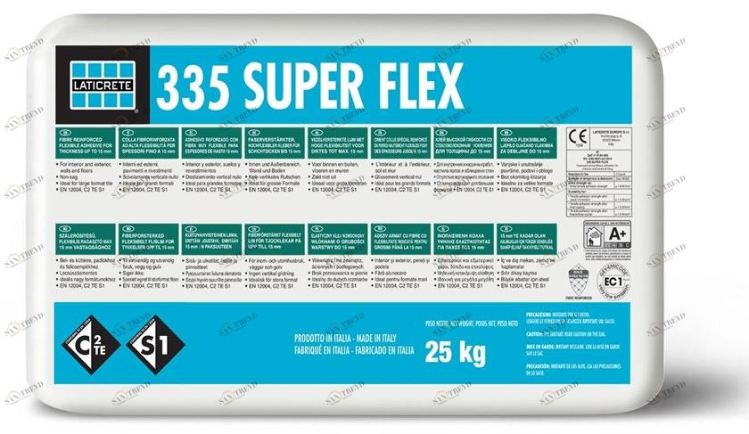 LATICRETE Цементный клей для полов Adesivi e malte 750047, 750048