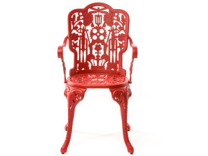 Алюминиевый садовый стул с подлокотниками