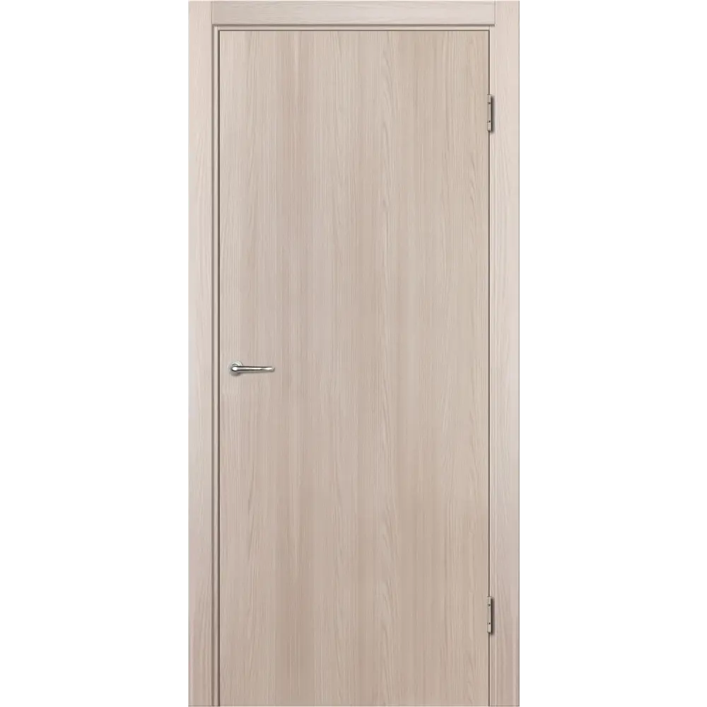 Дверь межкомнатная глухая Мирра 80x200 см Hardflex цвет ясень бора с замком и петлями 85546835 STLM-2016122 МАРИО РИОЛИ 