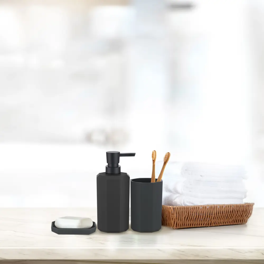 Дозатор для жидкого мыла Swensa Grid — элегантный аксессуар для современной ванной 89350282 STLM-0976550 - Вид №1