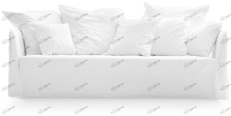 Gervasoni Мягкий диван со съемным чехлом в современном стиле 4-х местная ткань Ghost sun-id-1431634