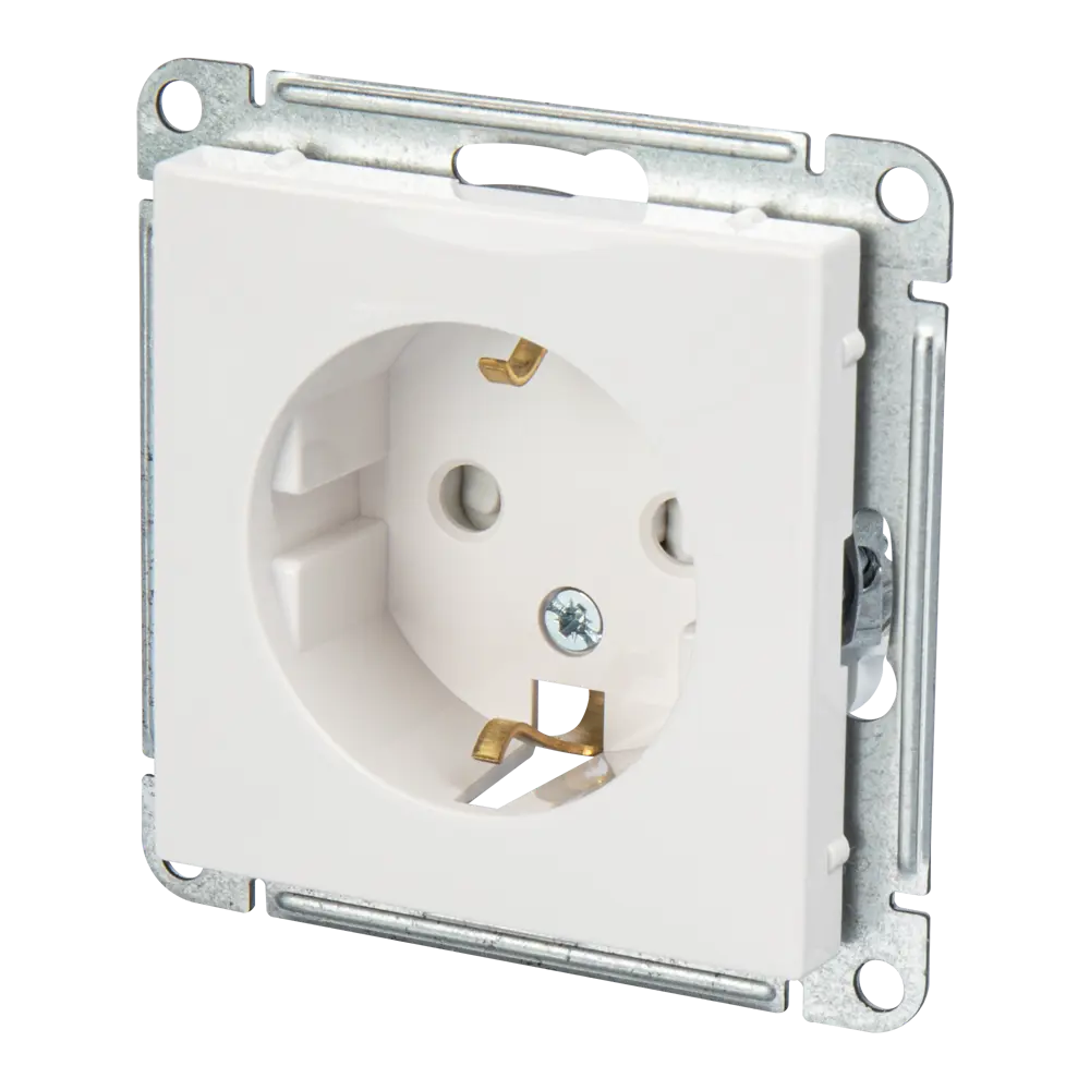 Механизм розетки SYSTEME ELECTRIC W59 с защитными шторками 18799076 STLM-0012735 - Вид №1