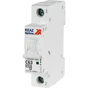 Автоматический выключатель КЭАЗ Opti Din BM63 63А для надежной защиты электросети 89206661