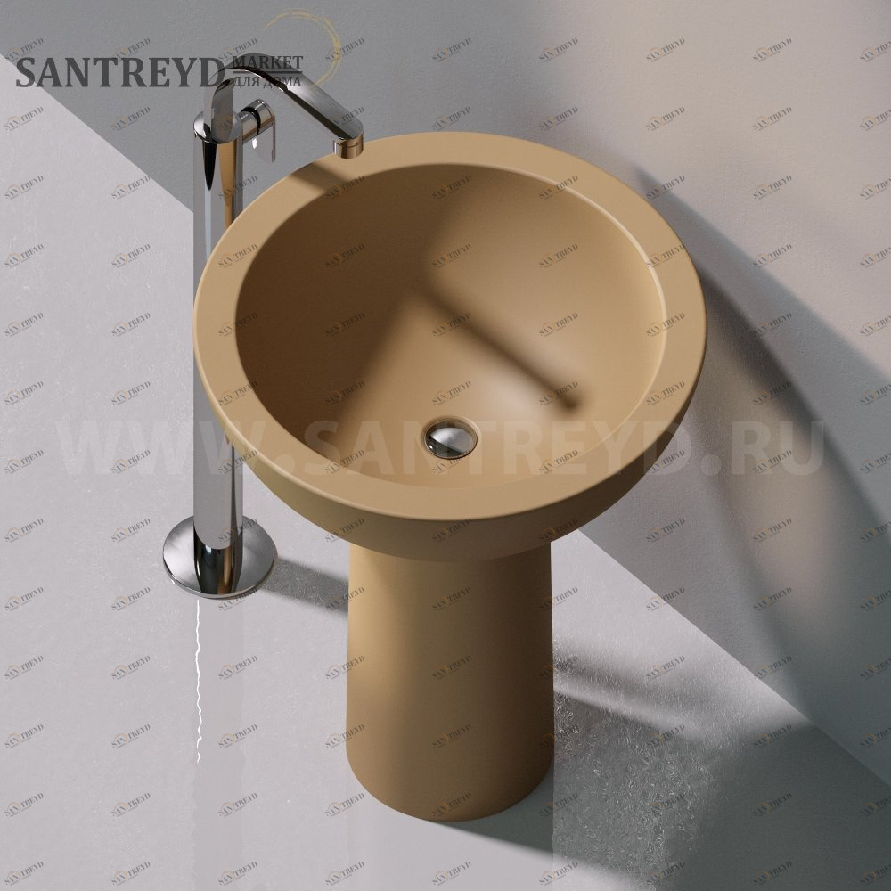 FN70C9004 Пьедестал для раковины круглая Ceramica Flaminia Fonte