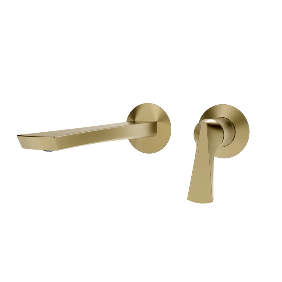 Смеситель для умывальника 72088 727 Gessi Ventaglio ЛАТУНЬ МАТОВАЯ PVD 72088727