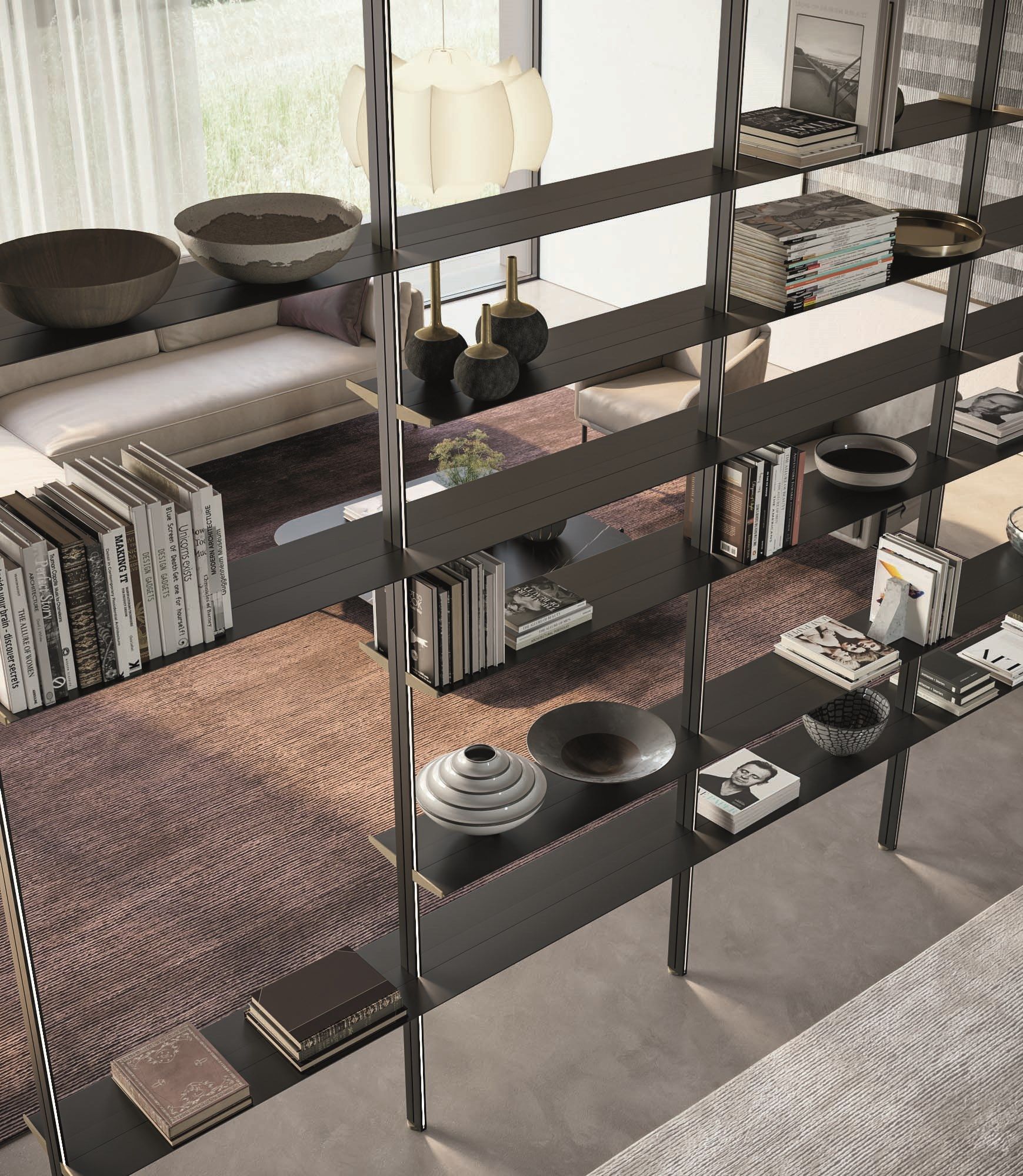 Книжный шкаф из металла Dall'Agnese BAMBOO ARCH-00049701 - Вид №1