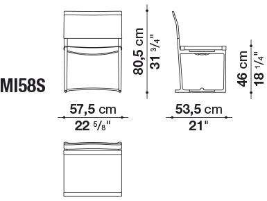 B&B Italia Outdoor Садовый стул Batyline® Mirto outdoor sun-id-1357262 - Вид №8