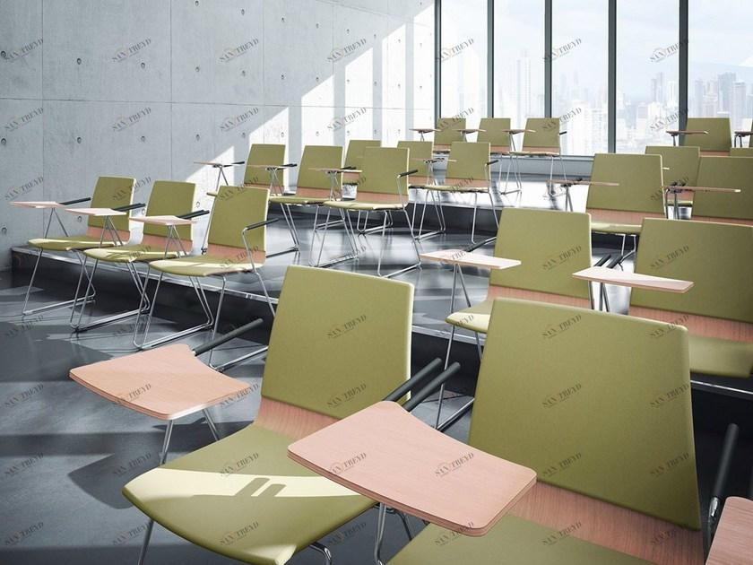 König Neurath Стул для конференций из дерева с подлокотниками с клапаном Move.me sun-id-1361335