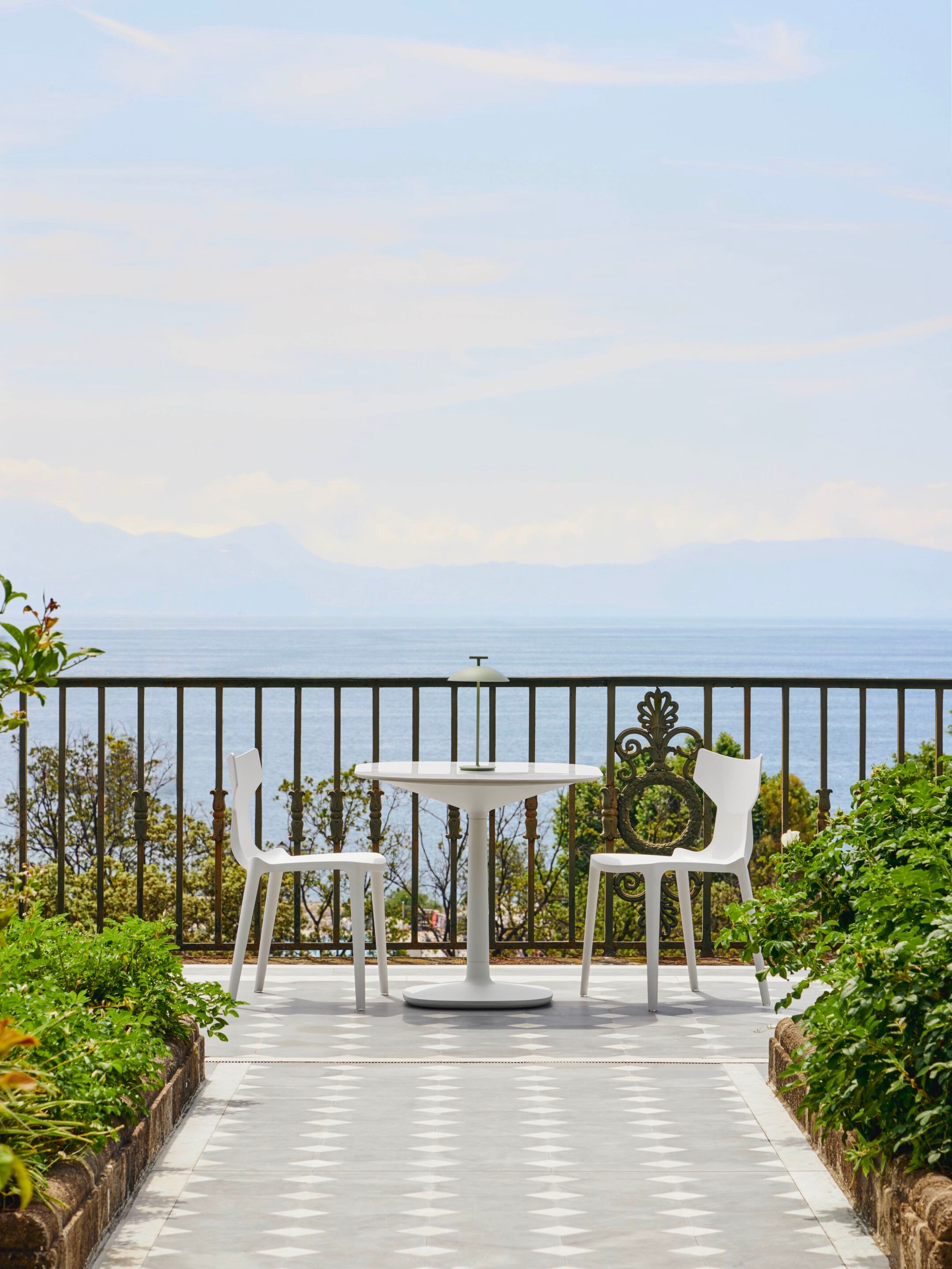 Квадратный садовый стол из керамогранита Kartell MULTIPLO ARCH-00109454 - Вид №4