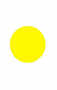 70019 Знак "Желтый круг"  Различные знаки для общественных мест размер 200 х 200