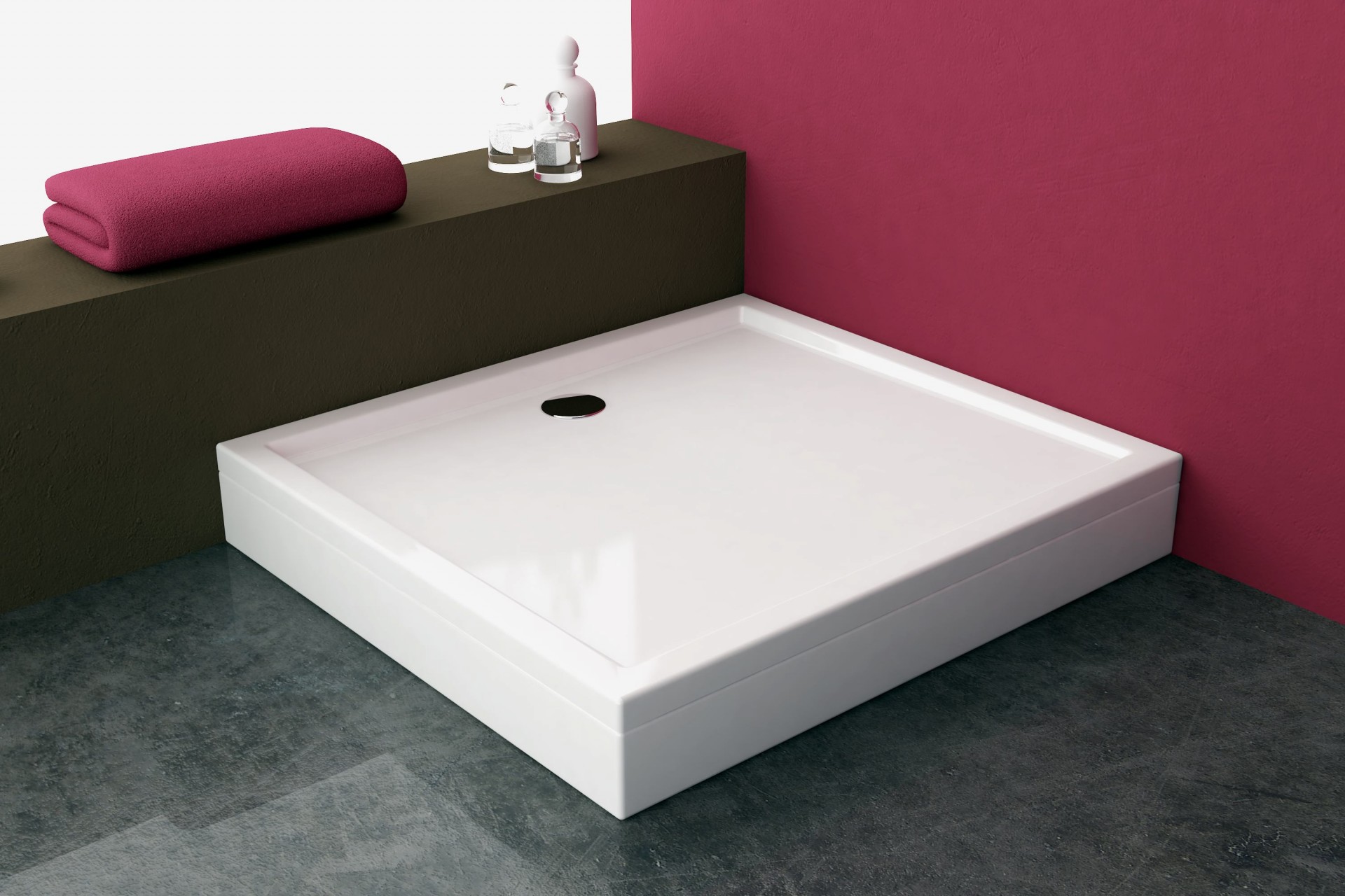 Поддон для душа акриловый Kolpa-San Flamenco 00511  Словения  - Вид №1