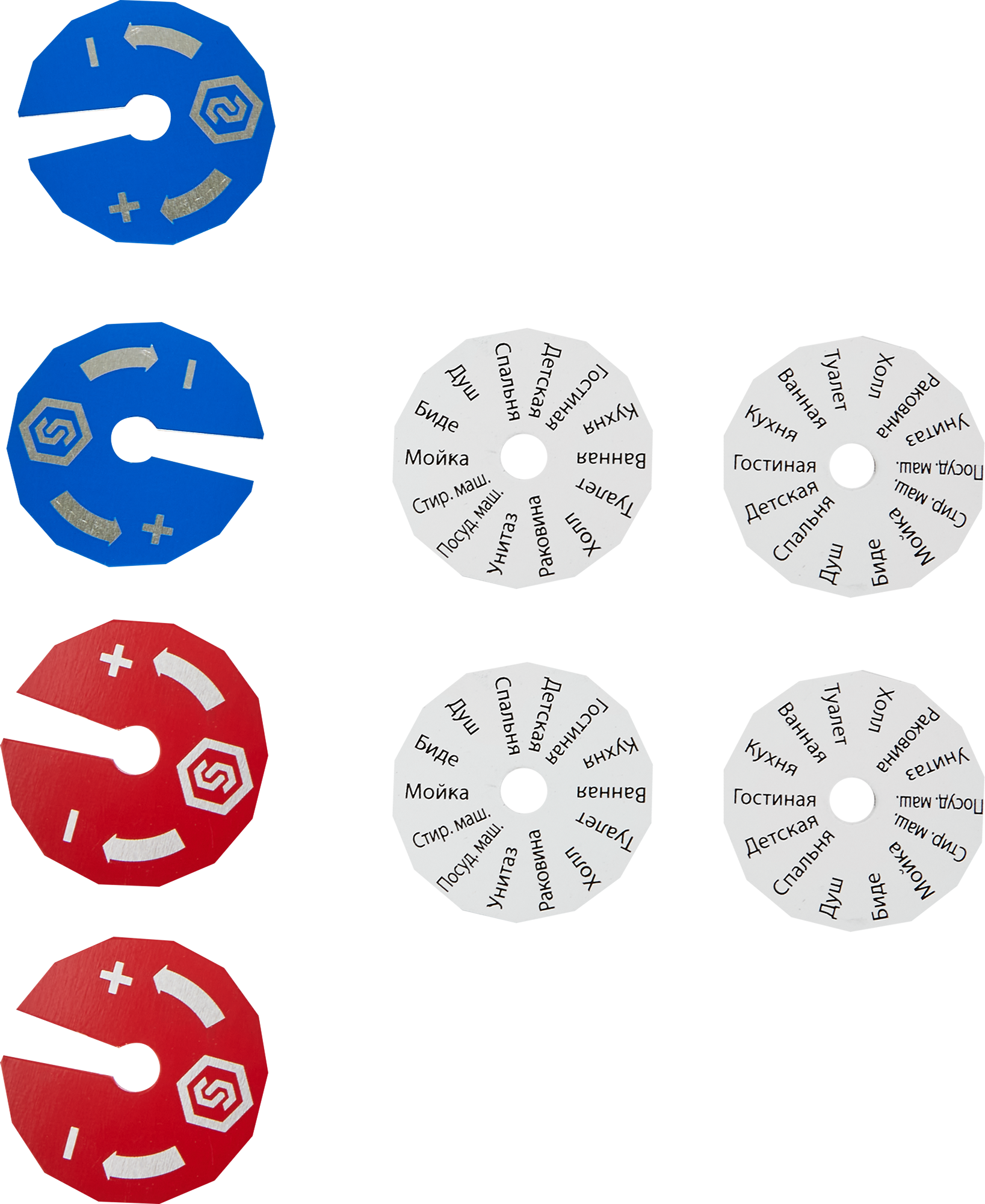 Коллектор регулирующий STOUT 4 отвода 3/4" для систем отопления и водоснабжения 84868376 STLM-0056531 - Вид №2