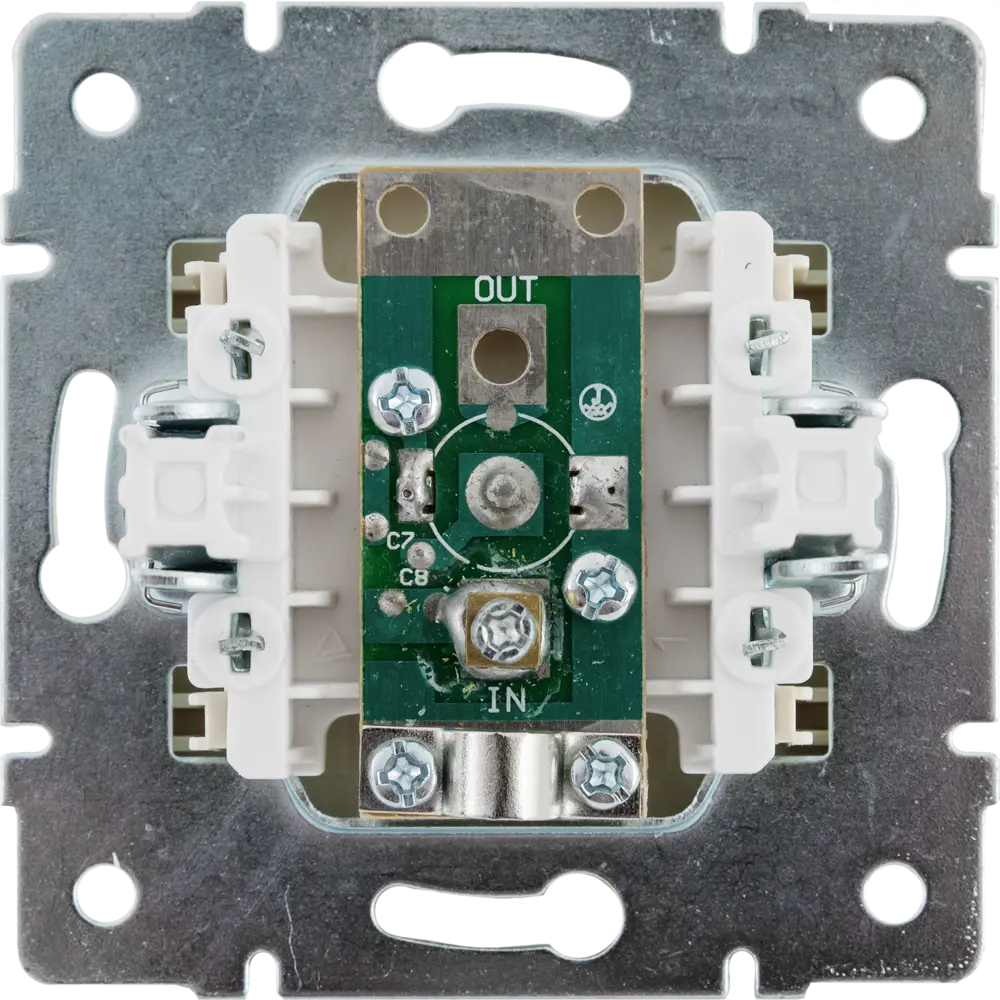 ТВ-розетка оконечная встраиваемая Lexman Виктория шлейфцвет бежевый STLM-2044188 - Вид №4