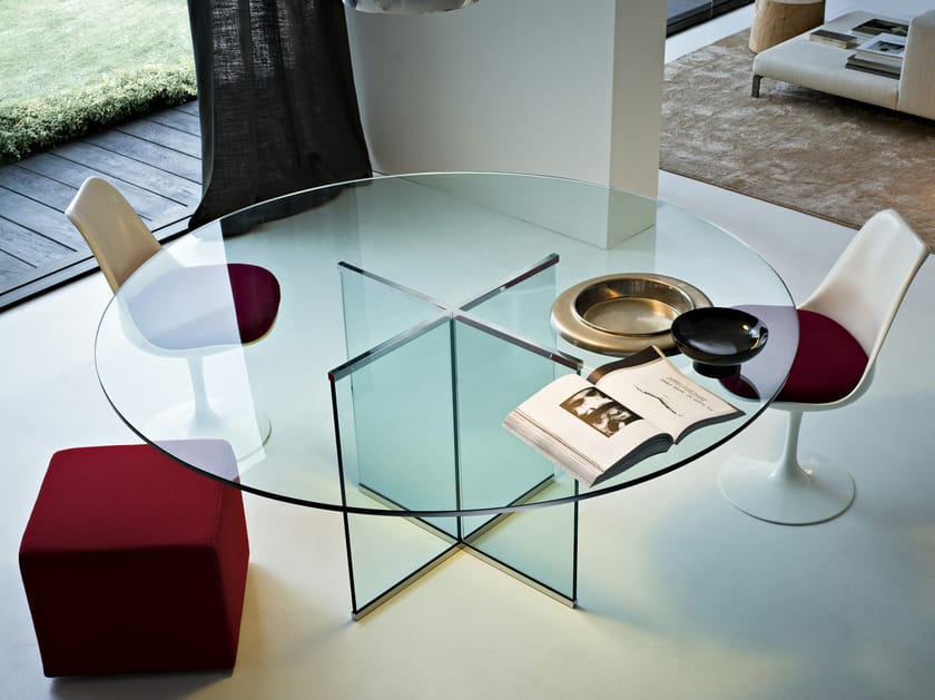 Круглый Хрустальный стол Gallotti&Radice EROS ARCH-00071964