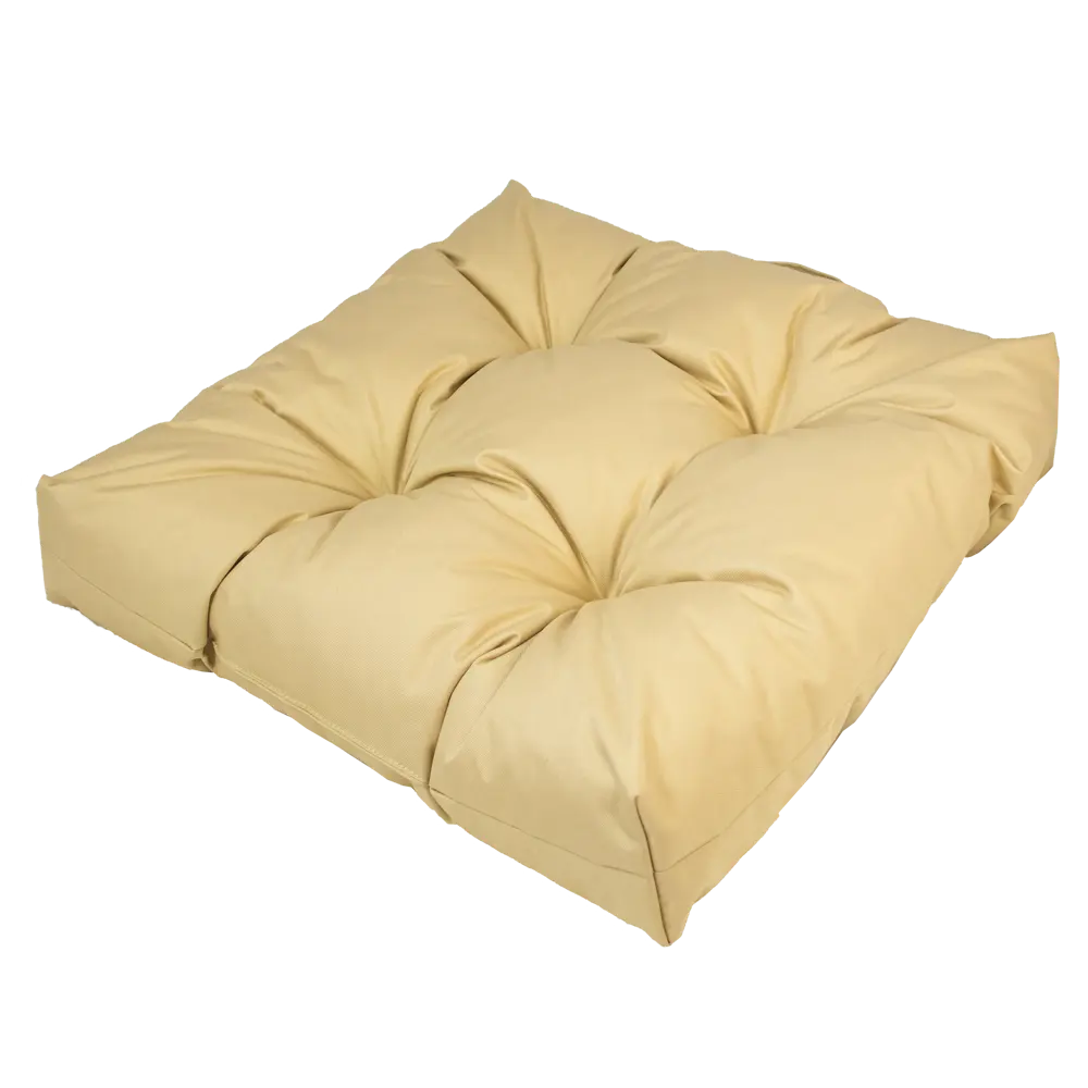 Сидушка для пикника Linen Way 50x50 см цвет бежевый Уличная подушка STLM-2027127 - Вид №1
