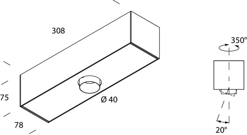 Lucifero's Регулируемый светодиодный прожектор Faretèn sun-id-1433774 - Вид №3