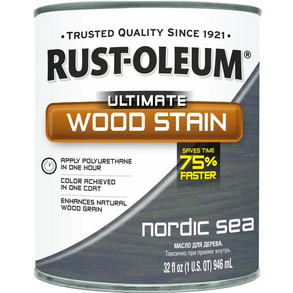 Масло тонирующее Ultimate цвет северное море 0.946 л 82482338 STLM-2047959 RUST-OLEUM  - Вид №1