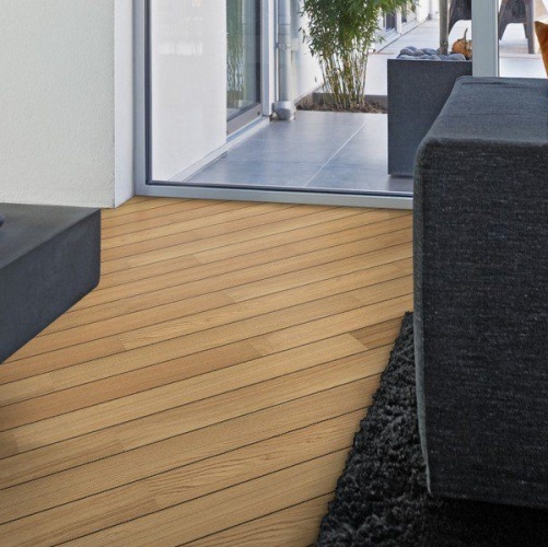 Паркетная доска Golvabia Lightwood Plank Шипдек Дуб Натур (Гладкая) 1190х143 мм 1700200009 - Вид №5