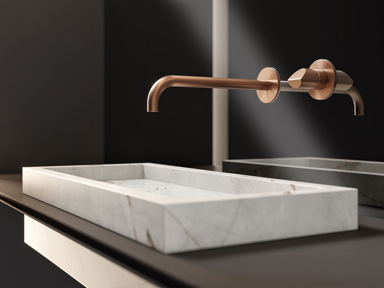 Смеситель для раковины из нержавеющей стали Radomonte Dun ARCH-00058197 - Вид №3