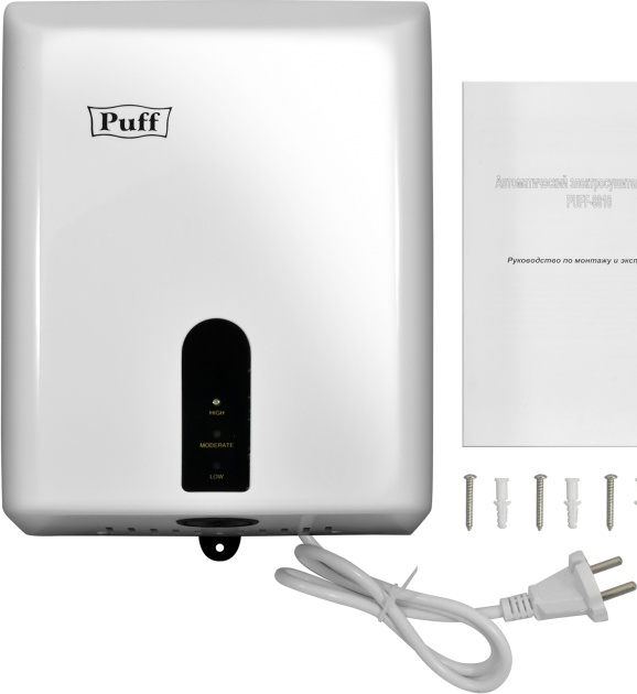 1401.376 Сушилка для рук высокоскоростная 8810 PUFF  - Вид №6