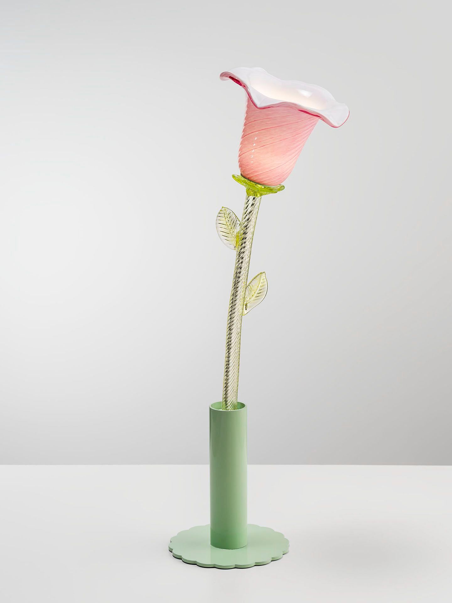 Светодиодная настольная лампа из муранского стекла с батарейным питанием MULTIFORME цветы в Стране Чудес ARCH-00039757 - Вид №9