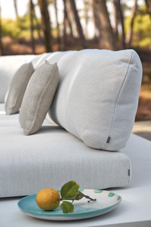 Concept 4 белый повседневные подушки Manutti Elements MNST783 - Вид №2