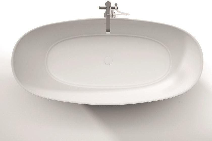 DISENIA Отдельностоящая овальная ванна из камня Mineralux sun-id-1394699 - Вид №1