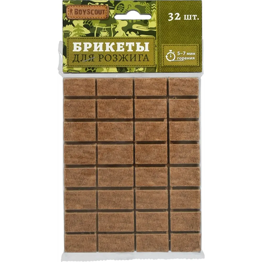 Брикеты для розжига Boyscout 32 шт 82665126 STLM-2105567 Santreyd 