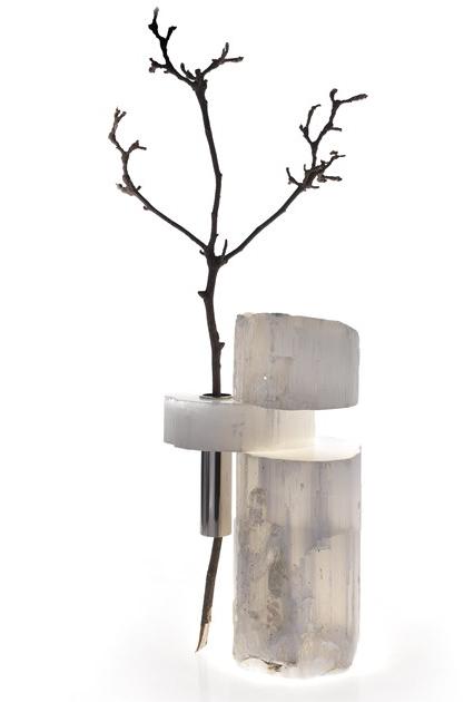 JCP UNIVERSE Круглый журнальный столик из селенита sun-id-1437403 - Вид №7