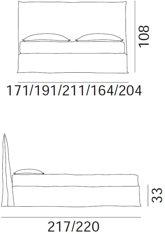 Gervasoni Кровать-контейнер двуспальная Ghost sun-id-1412628 - Вид №13