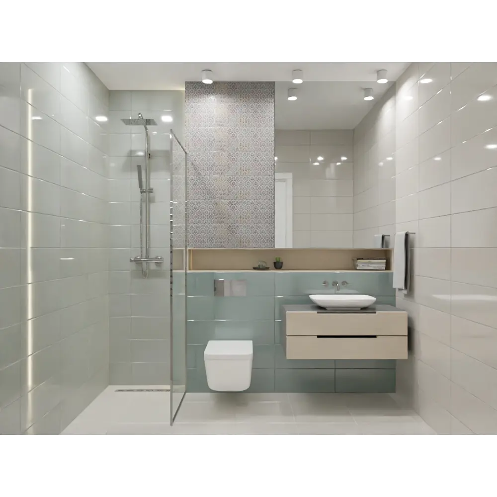 Azori Brillo Oliva — настенная плитка в оливковом цвете с глянцевым блеском 87972515 STLM-0947239 - Вид №6