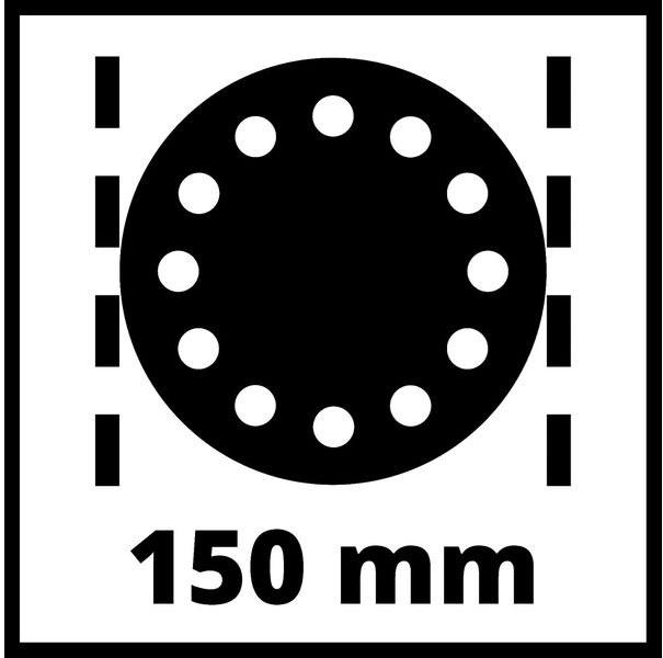 EINHELL Пневматическая эксцентриковая шлифовальная машинка Accessori utensili sun-id-1362653 - Вид №8