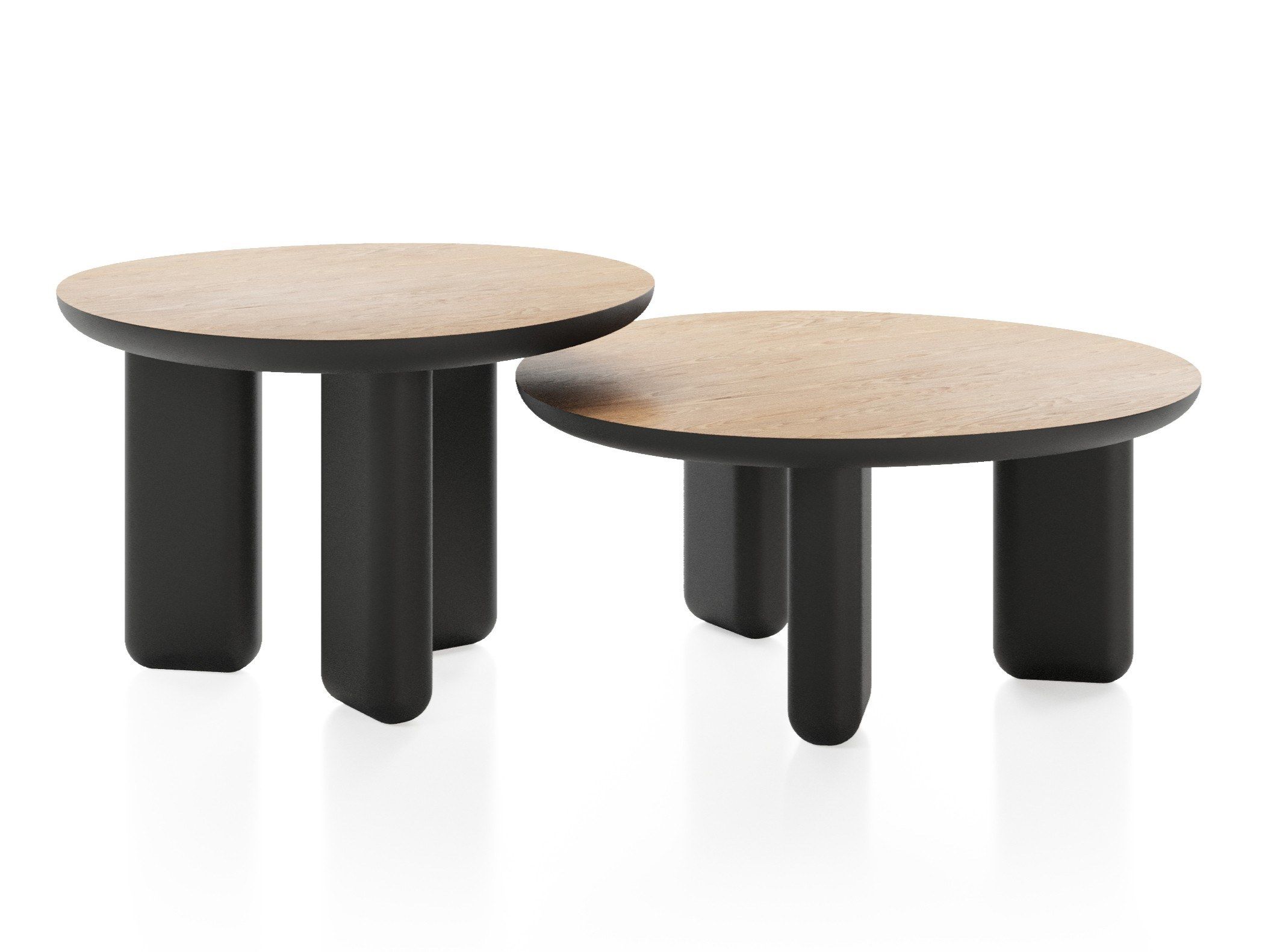 Круглый деревянный журнальный столик Liu Jo Living Collection ARCH-00029165 - Вид №1