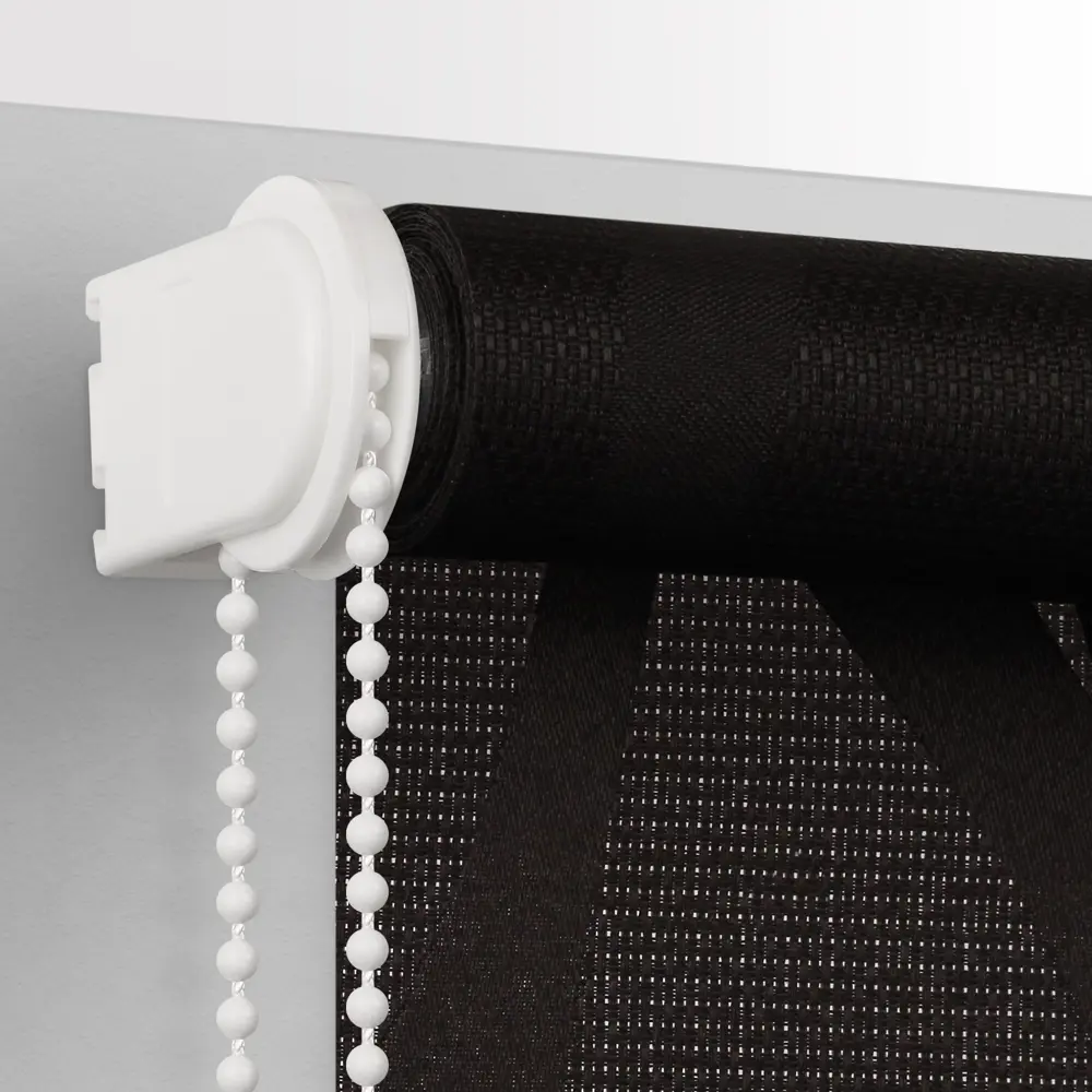 Штора рулонная Bella 120x175 см чёрная PRAKTO STLM-2102314 - Вид №1