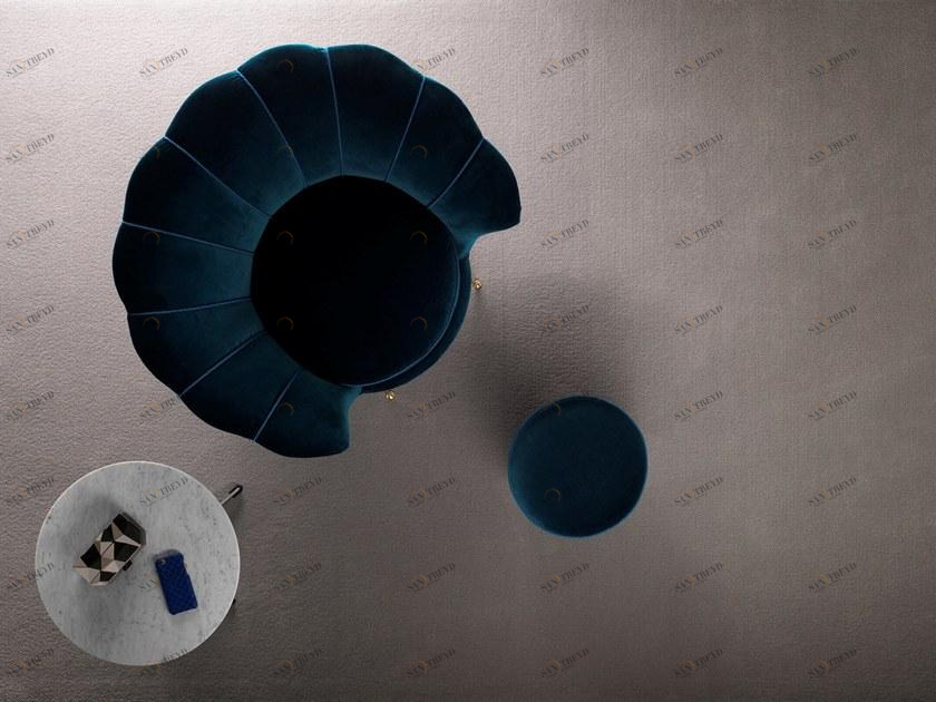 Kasthall Однотонный коврик из шерсти  93202 