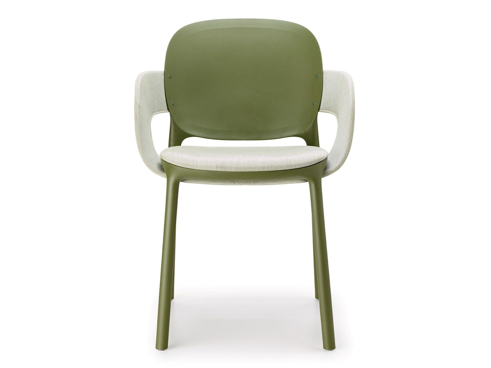 Тканевый стул с подлокотниками и встроенной подушкой S-CAB Hug ARCH-00072922