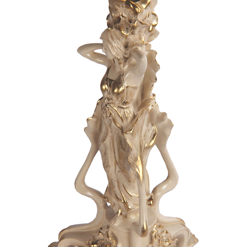 32064,34003 Настольная лампа Флора Айвори Мадлен Роза BOGACHO 4627138210680, 4627138150962 - Вид №6