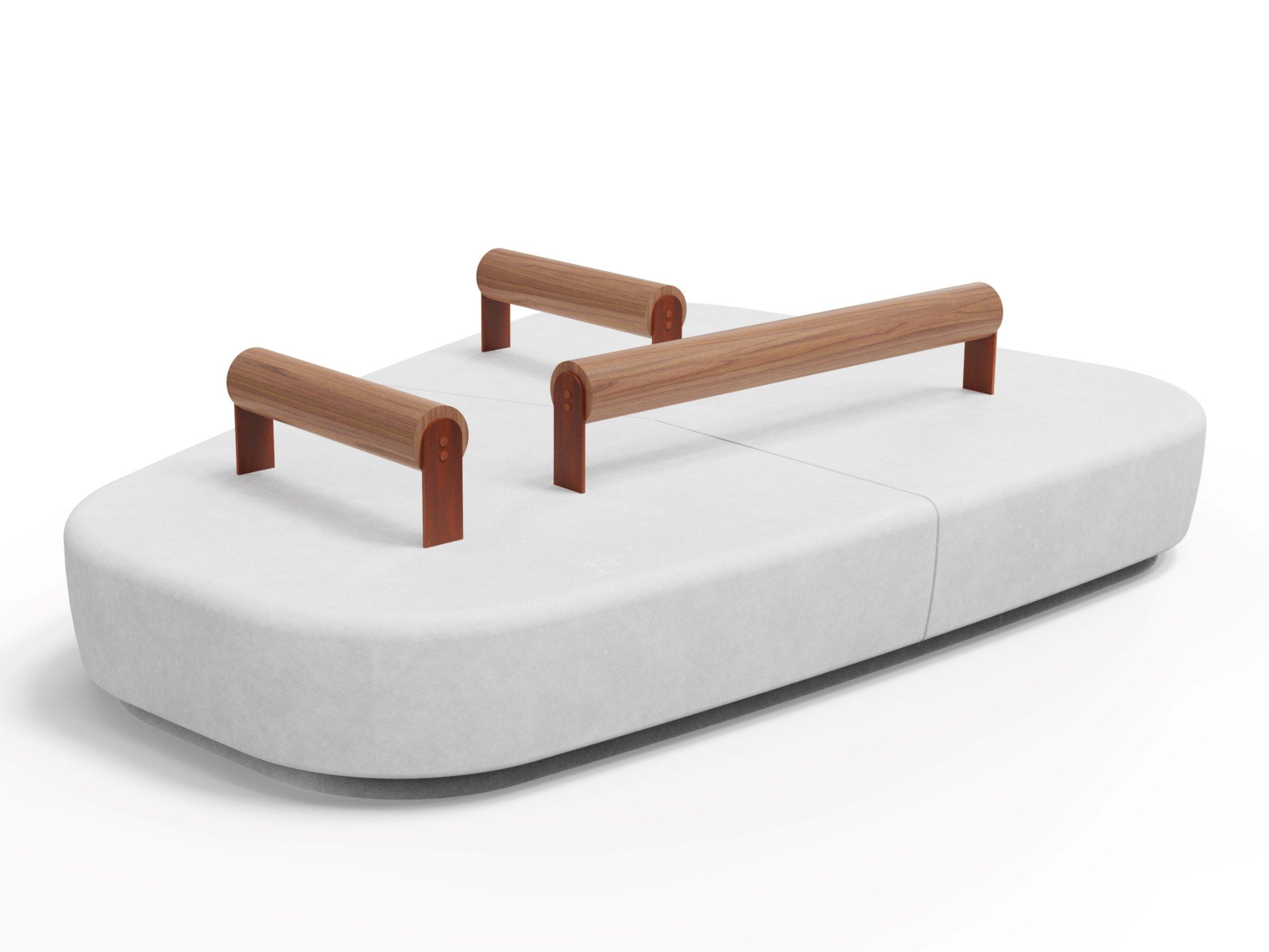 Скамья со спинкой Viscio Urban Design SASSI ARCH-00148859 - Вид №1